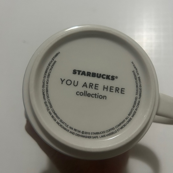 Starbucks PIKE PLACE MARKET Ceramic Coffee Tea Mug - Picture 6 of 6